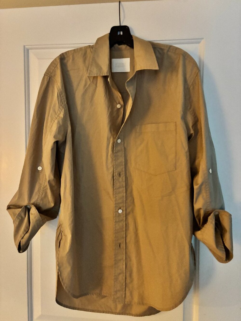 Citizens of Humanity Kayla Button-Up Khaki Shirt